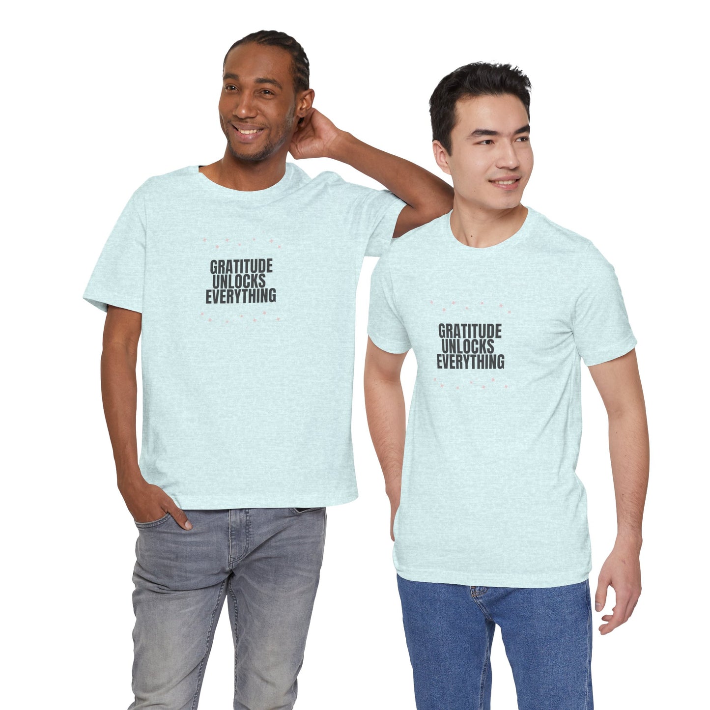 Gratitude Unlocks Everything Shirt – Positive Affirmation Tee – Self Love Motivation Gift
