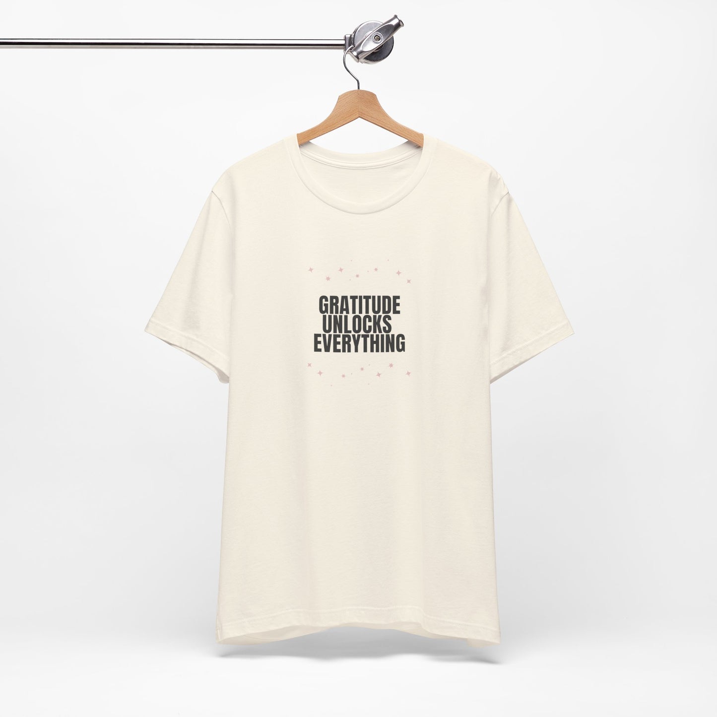 Gratitude Unlocks Everything Shirt – Positive Affirmation Tee – Self Love Motivation Gift